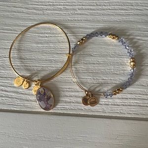 Alex and Ani Tree of Life Bracelet Set
